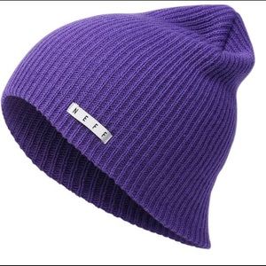 NEFF Purple Daily Beanie